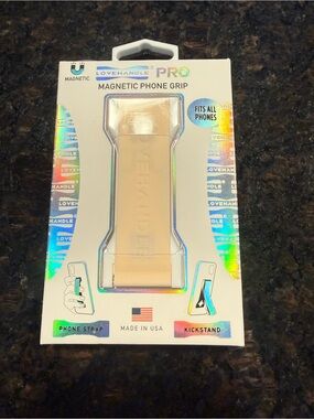 Magnetic Phone Grip - Beige